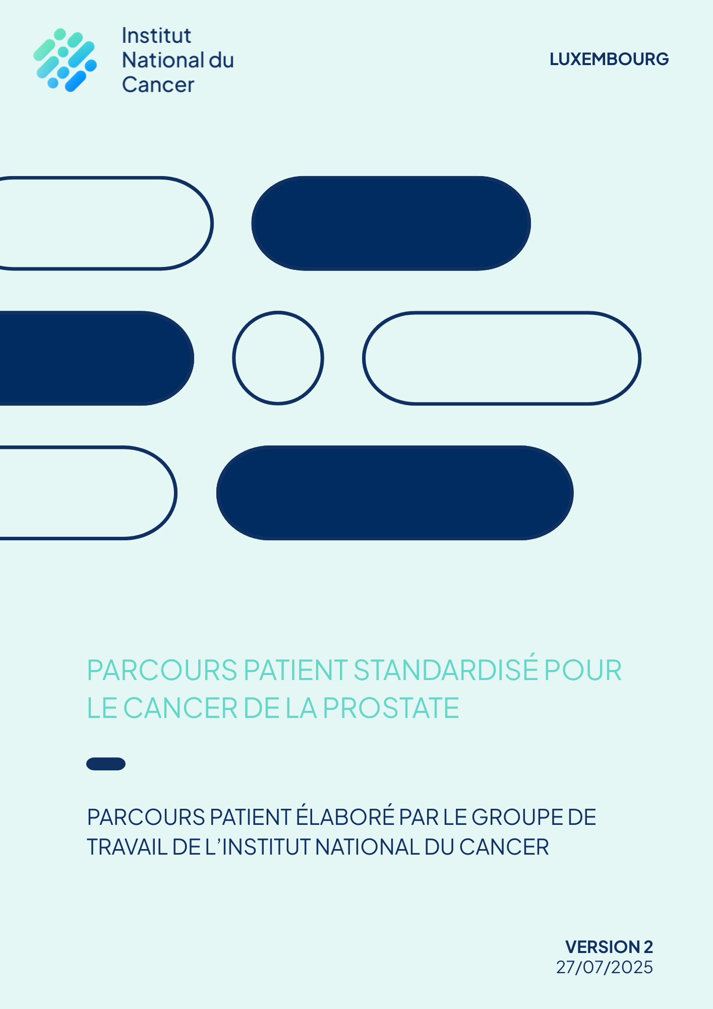 Parcours patient standardisé pour le cancer de la prostate (2025)